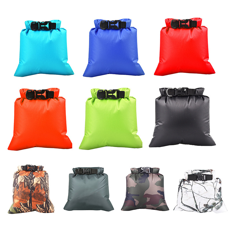Bolsa seca ultraligera para exteriores, saco flotante impermeable con tapa enrollable para senderismo, canotaje, pesca, Rafting, natación, 1,5/2,5/3/3,5/5/8L