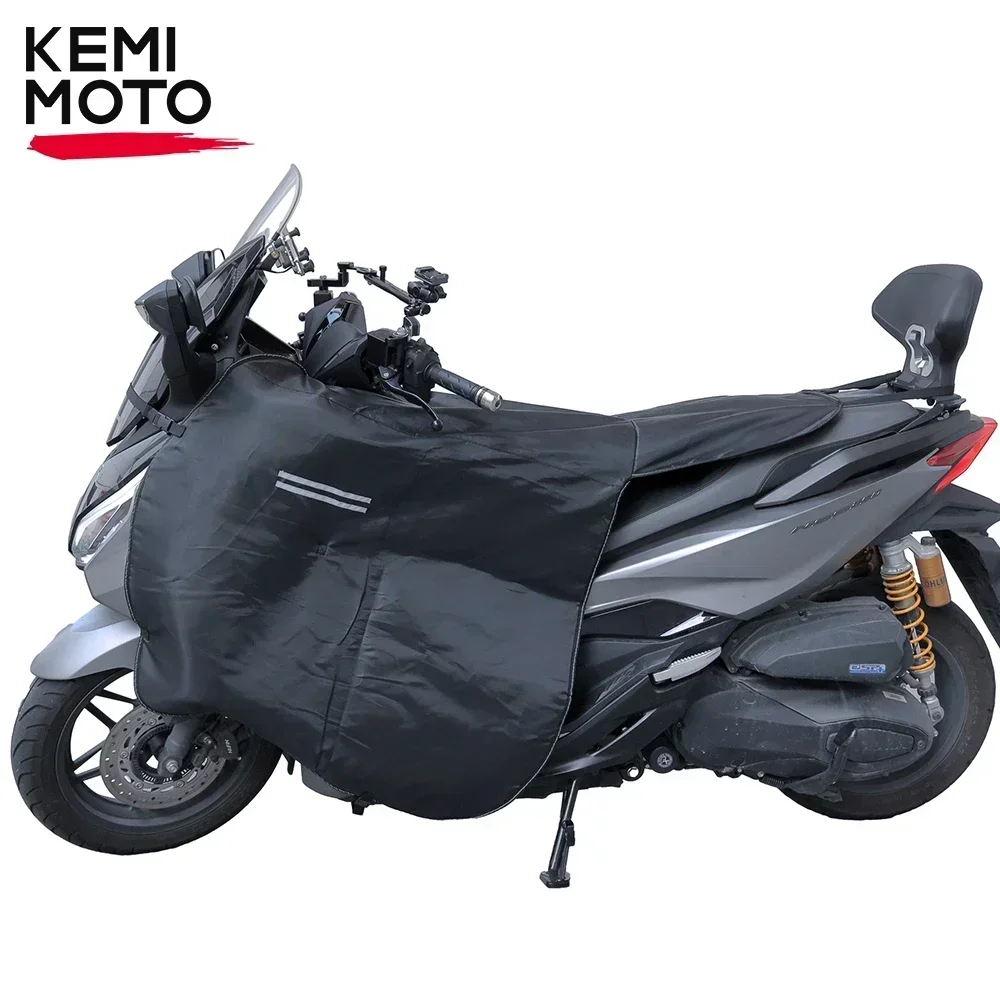 KEMiMOTO-cubierta de pierna para patinete, manta para motocicleta, Maxi calentador de rodilla para patinete, colcha de invierno a prueba de viento para BMW y YAMAHA