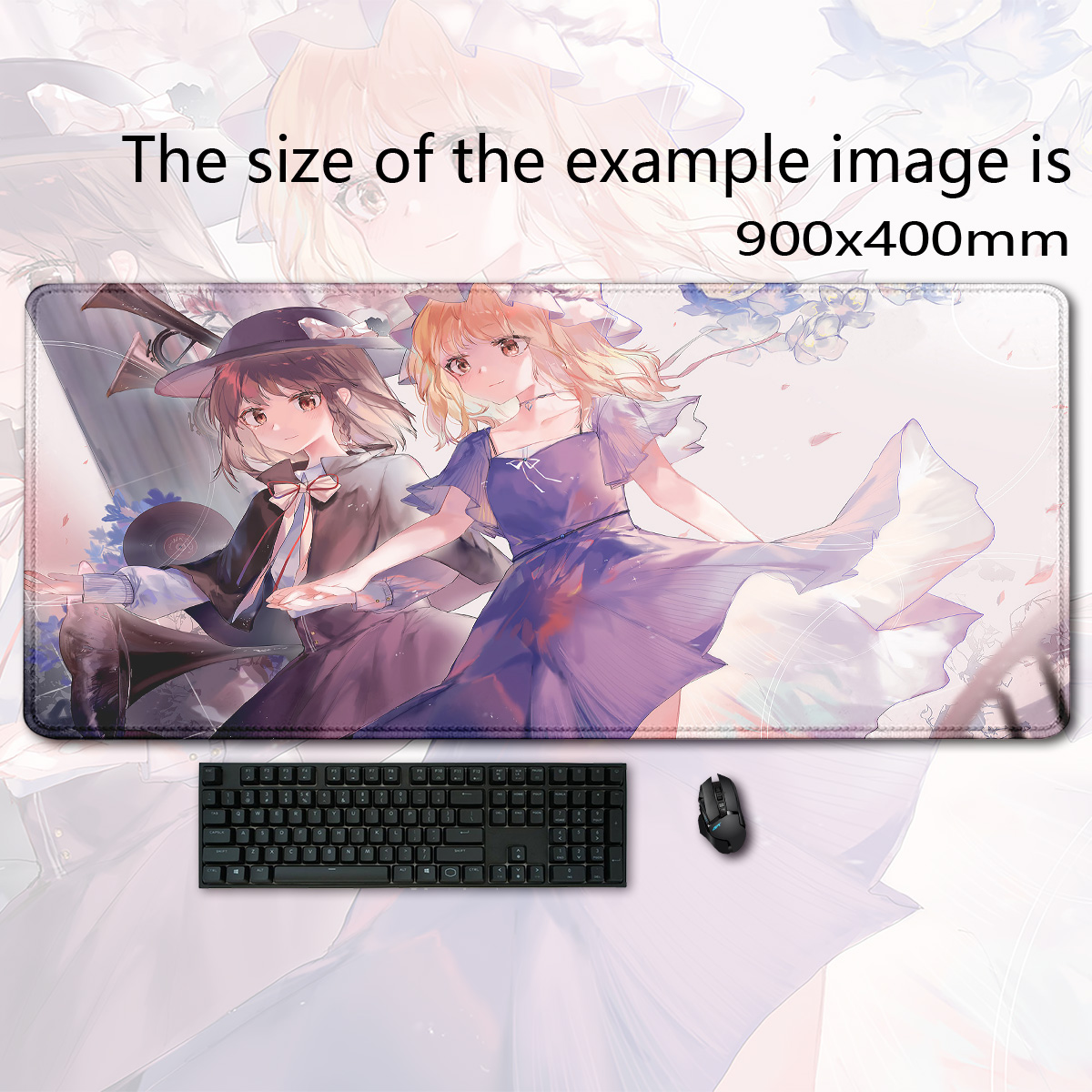 Touhou Project Anime mouse pad Gaming Xxl mousepad Gamer 900x400 Deskmat Playmat Computer Tables Table Mat Desk Mats Deskpad