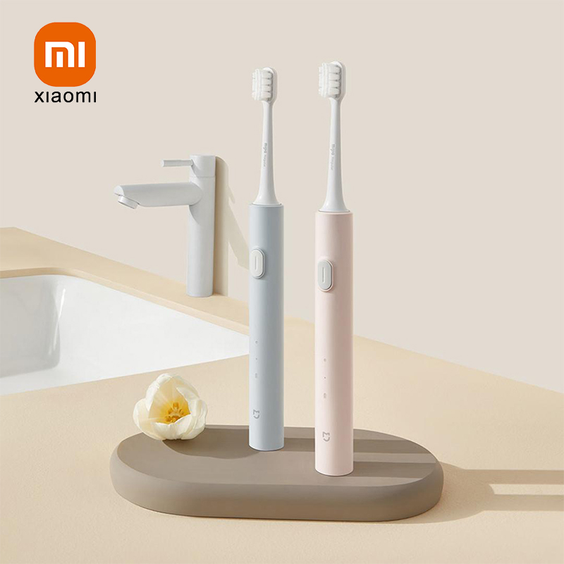 XIAOMI-Brosse à dents électrique sonique, blanchiment des dents, brosses à dents intelligentes vibrantes à ultrasons, étanche IPX7, nouveau, ata jia T200 T200C