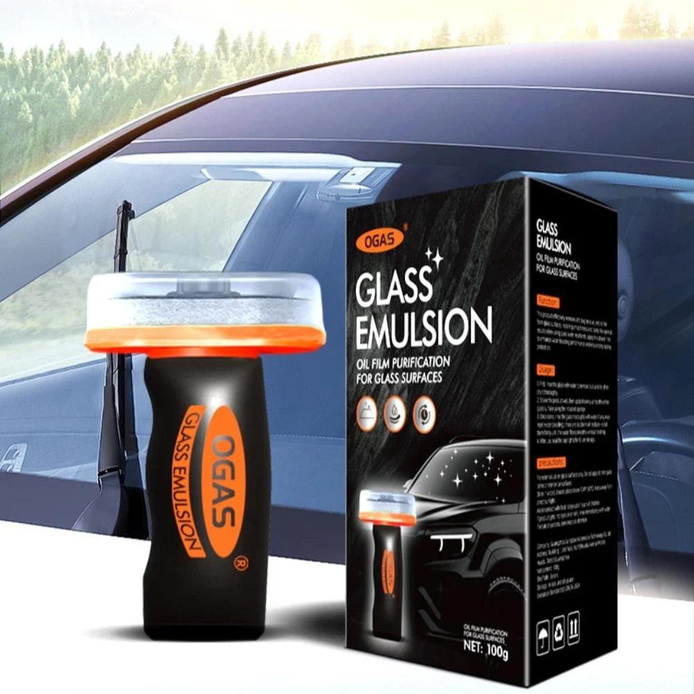 Car Home Glasreiniger voor tweeërlei gebruik Borstel Hardnekkige oliefilmverwijderaar Hoge dichtheid Zachte haren Krasvrij Veilig voor voorruit