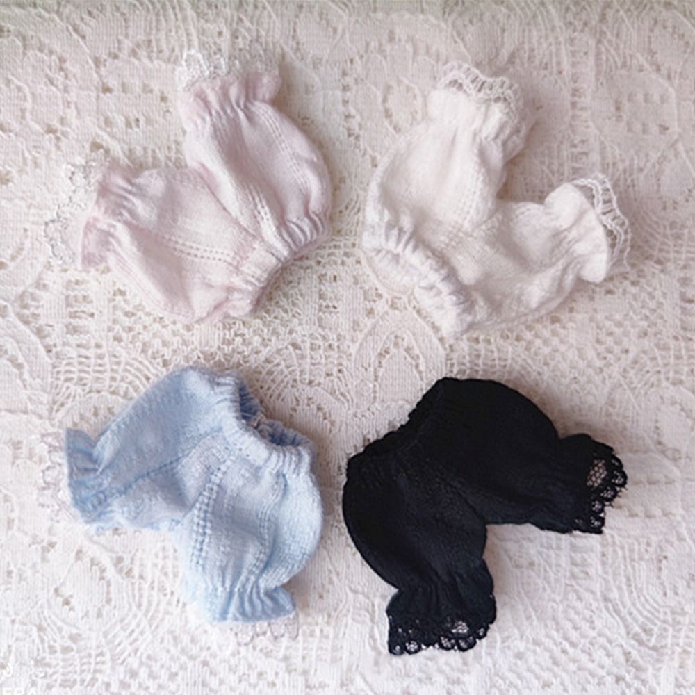 Obitsu11-pantalones cortos de encaje de algodón para muñeca, ropa de muñeca OB11, accesorios informales, 1/12