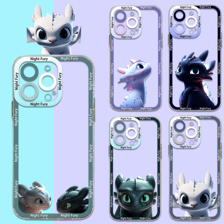 Casing ponsel pasangan cantik tanpa gigi, casing penutup transparan untuk iPhone 15 14 13 12 11 Mini Pro Max X XR XSMax 6S 6 7 8 Plus SE20