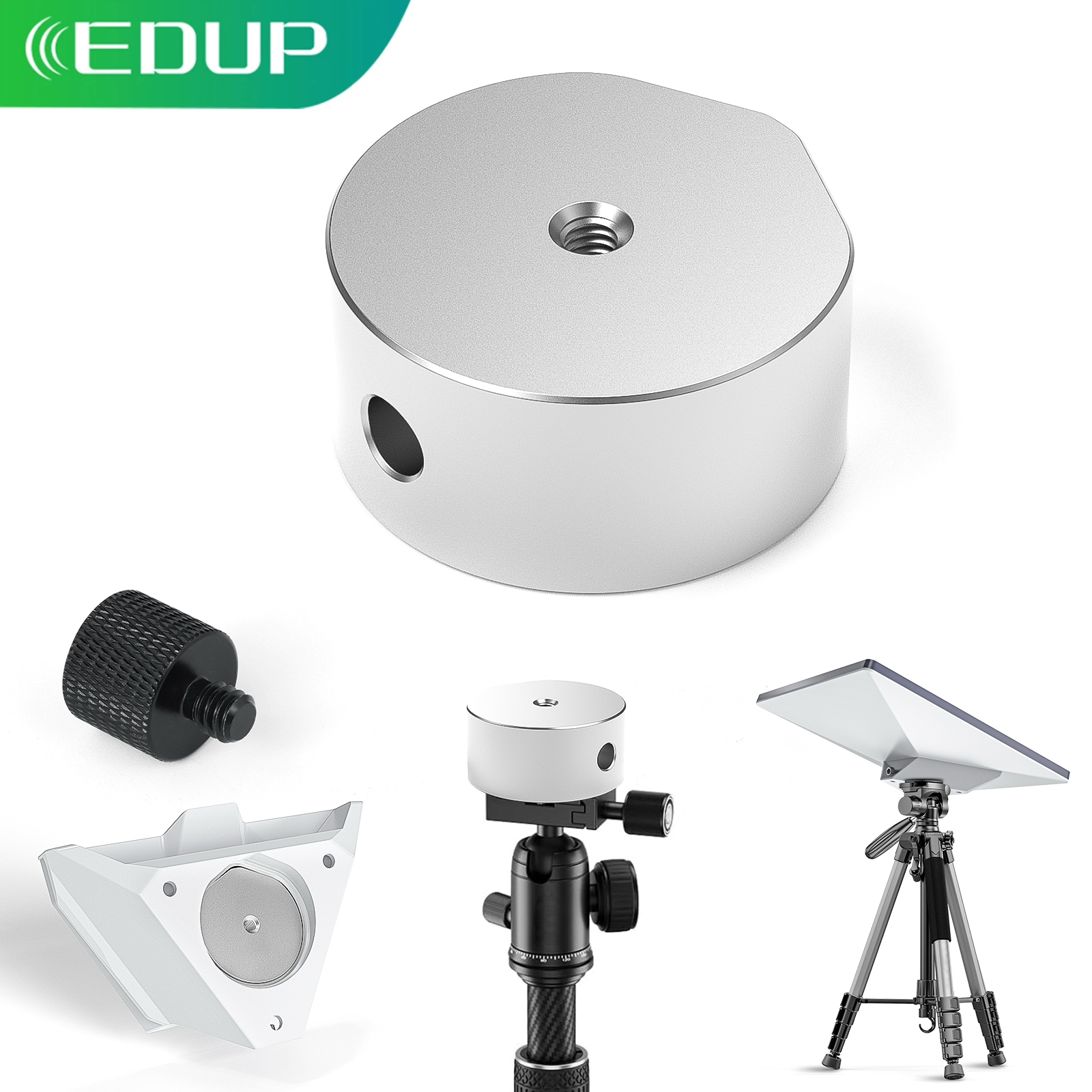EDUP SK0099S-Pro Starlink Mini ขาตั้งกล้องอะแดปเตอร์ใช้งานร่วมกับ Starlink Mini Pipe Adapter น้ําหนักเบาอลูมิเนียมอัลลอยด์