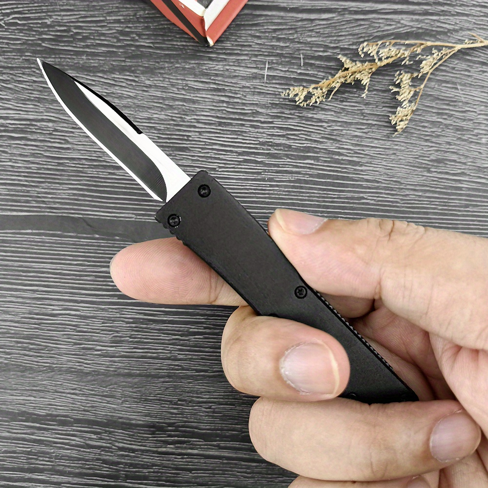 F147 Mini Leichte Überleben Tasche Outdoor Klappmesser Aluminium Legierung Griff 440C Klinge Camping EDC Messer Multitools