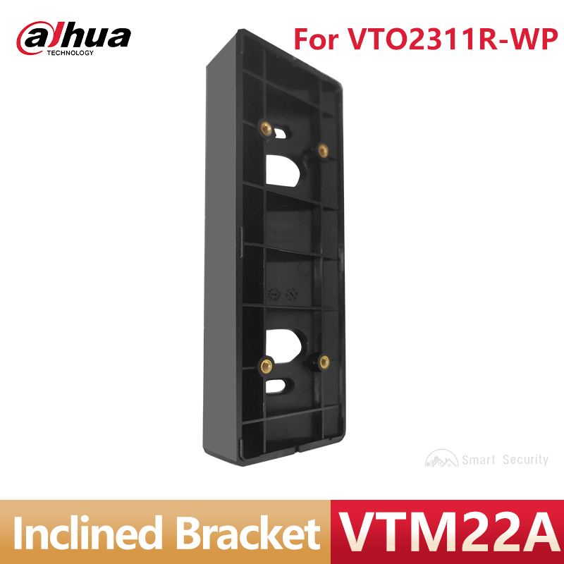 Dahua VTM22A Soporte horizontal inclinado para VTO2311R-WP VTO1000J Estación de puerta Ángulo horizontal 15 °    Accesorios de montaje VTO