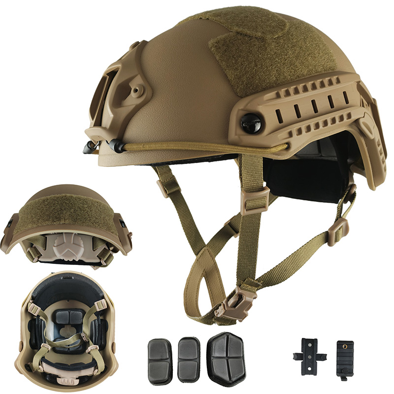 FAST Riot Helm BOOIU schneller taktischer Helm ABS neuer Sport Outdoor PJ Luftpistole Jagd SchieĂen CS SchutzausrĂŒstung