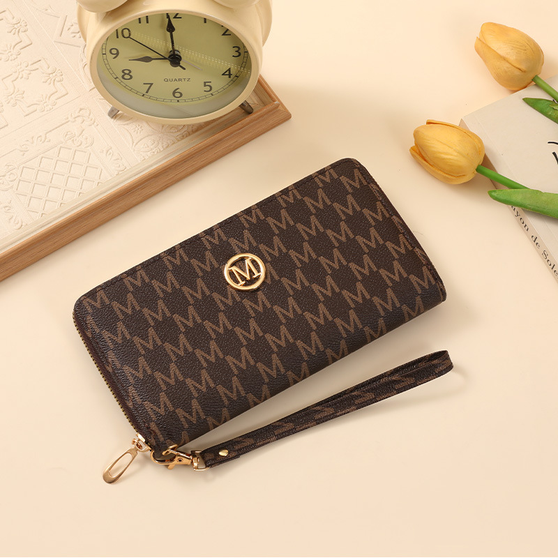 Nuovi Portafogli Lunghi con Cerniera per Donna e Uomo, Portamonete, Porta Carte Multiplo, Borsellino da Polso, Pochette Porta Soldi