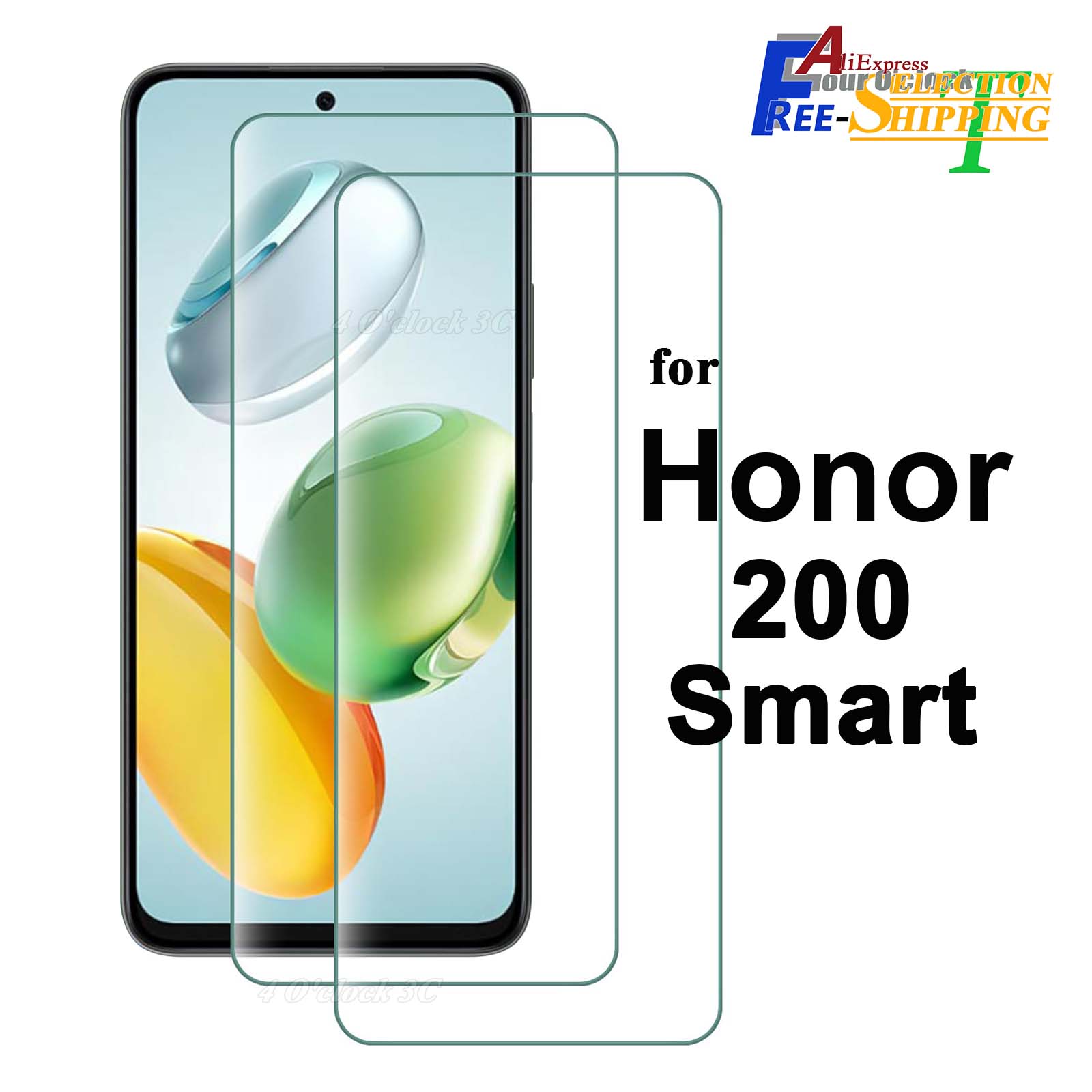 Para Honor 200 Smart Protector de pantalla de 6,8 pulgadas vidrio templado cristal Mica 9H HD transparente antiarañazos
