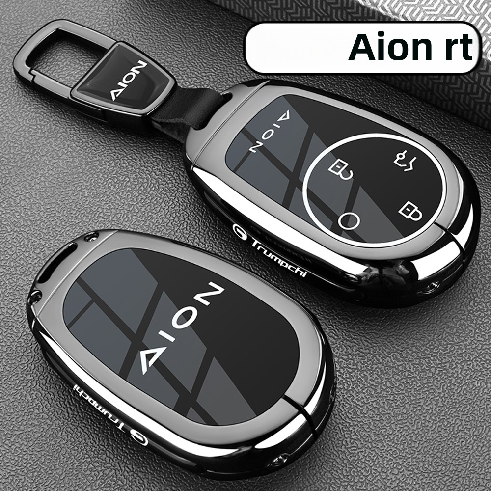 Car Remote Key Case Cover Shell Protector For Gac AION S PLUS New Energy Trumpchi Aion V Y LX 2023 GE3 GA3S Tyrannosaurus Rex PU