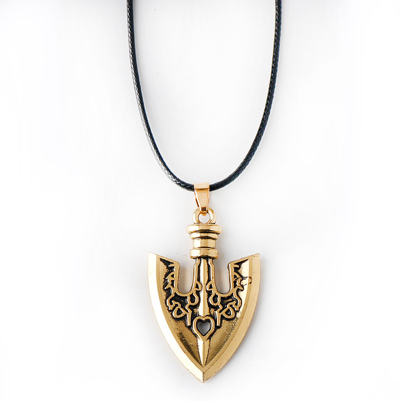 Anime JOJOS BIZARRE ADVENTURE  Kujo Jotaro Arrow Metal Golden Choker  Charm Gifts Keychain
