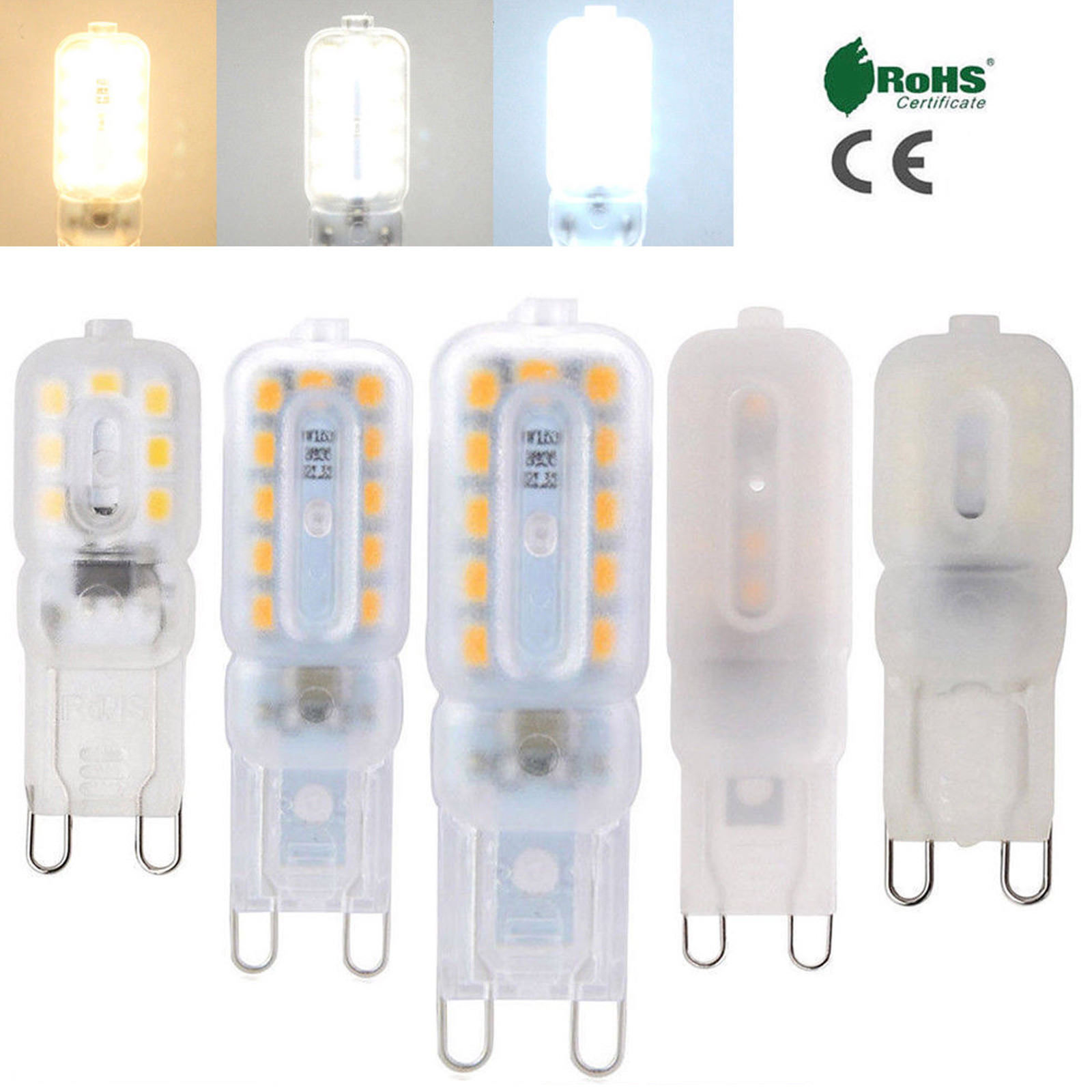 Mini LED โคมไฟ G9 หรี่แสงได้ 3W 5W 7W 14LEDs 22LEDs Lampada 110V 220V High Bright SMD 2835 Bombillas หลอดไฟ LED เปลี่ยนหลอดฮาโลเจน 45W
