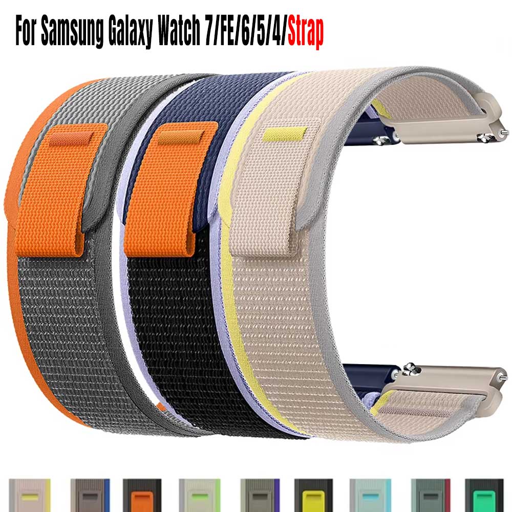 Pasek z pętlą 20 mm/22 mm do zegarka Samsung Galaxy 7/FE/6/5/Pro/4 klasyczna bransoletka sportowa 40 mm-44 mm Huawei Watch GT 5/2/3/4