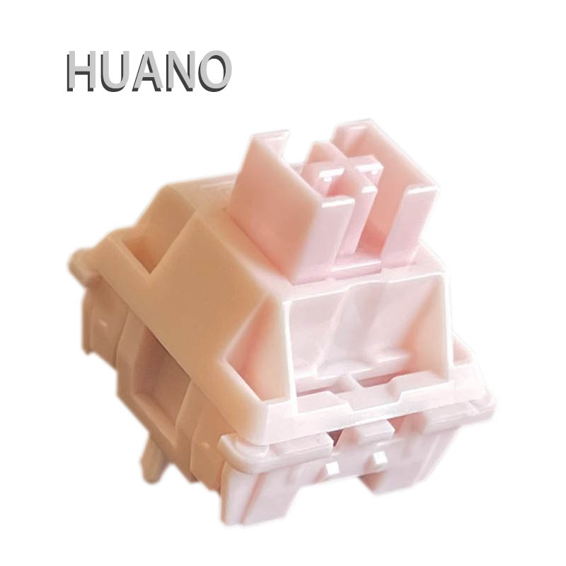 HUANO Sakura commutateur 35GF 5pin clavier mécanique linéaire jeu bureau personnalisé bricolage commutateurs PC 23.5mm japon importations printemps échange à chaud