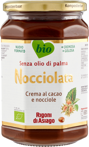 Bio 650g Haselnusscreme-Rigono Di Asiago