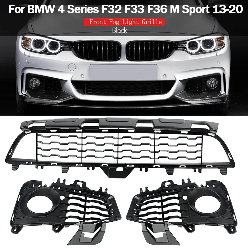 Kisi lampu kabut Bumper depan BMW, untuk 2014-20 BMW 4Series F32 428i 430i 440i M