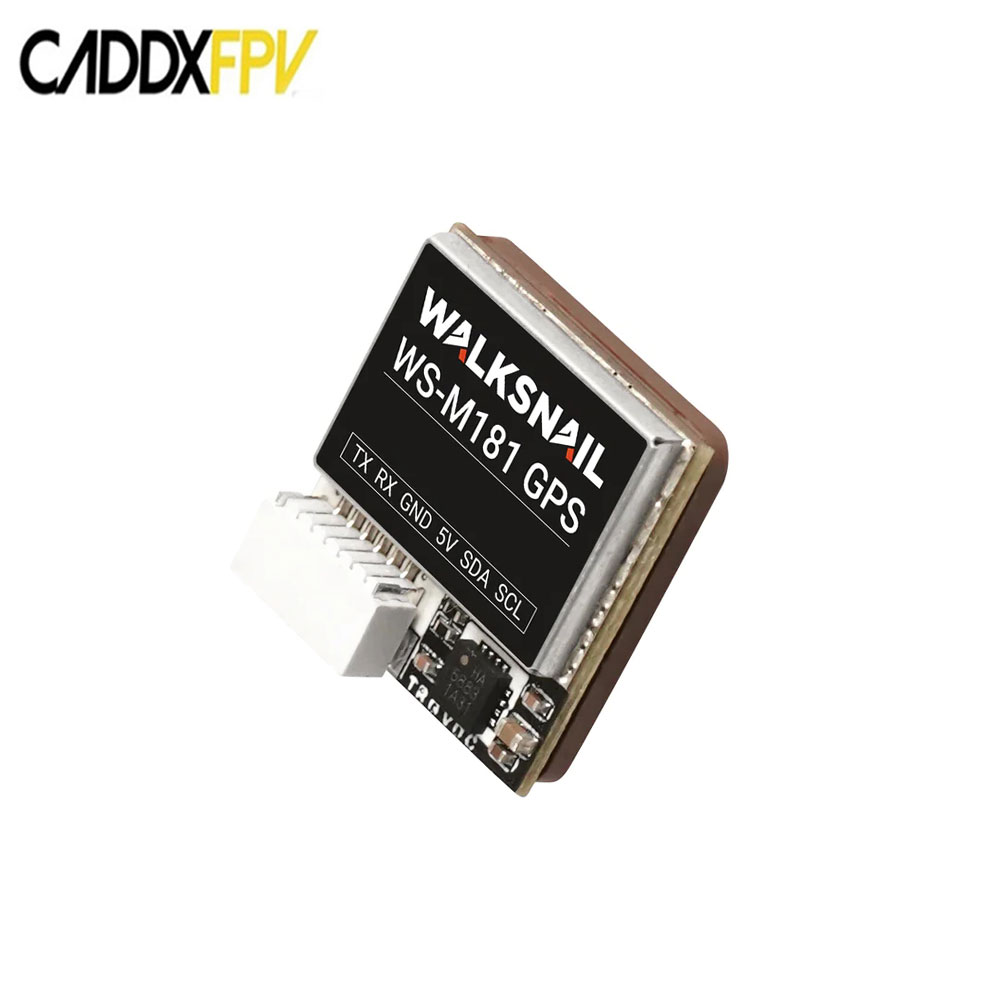 Walksnail WS-M181 GPS M10 GNSS BUILT-IN QMC5883 Компас Керамическая антенна для радиоуправляемого самолета FPV Фристайл дальнего действия DIY Запчасти