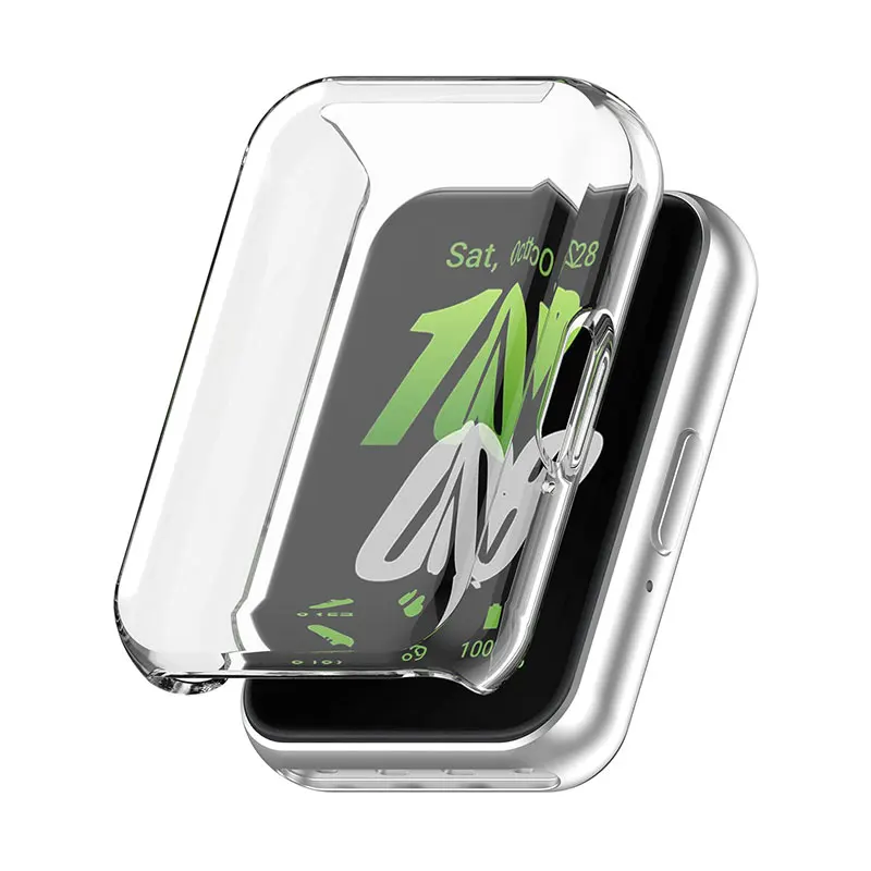 Funda protectora de pantalla para Samsung Galaxy Fit3, funda protectora de TPU, cobertura completa, parachoques antiarañazos, accesorios para Galaxy Fit 3