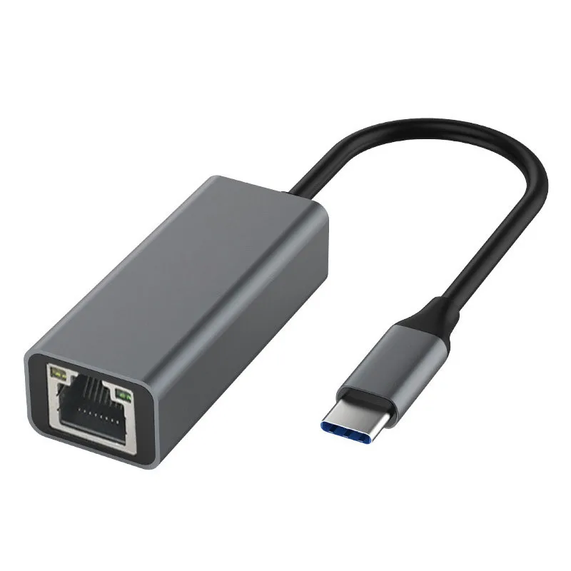 Karta sieciowa USB typu C Ethernet Adapter USB typu C do RJ45 100/1000Mbps Lan Internet Cable dla MacBook PC Windows XP 7 8 10 LUX