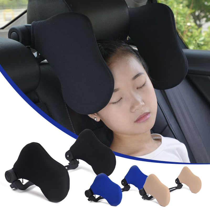Interior do carro Assento Traseiro Encosto de Cabeça Travesseiro, Crianças Almofada Cabeça, Segure para Viagem, Dormir Sesta, Protetor da Criança, Pescoço Resto Almofadas