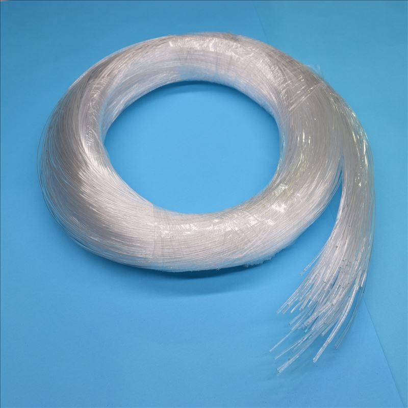 0,5mm 0,75mm 1mm 1,5mm PMMA End Glow Kunststoff Faser Optische Kabel Für LED Licht Motor auto Hause DIY Sternen Himmel