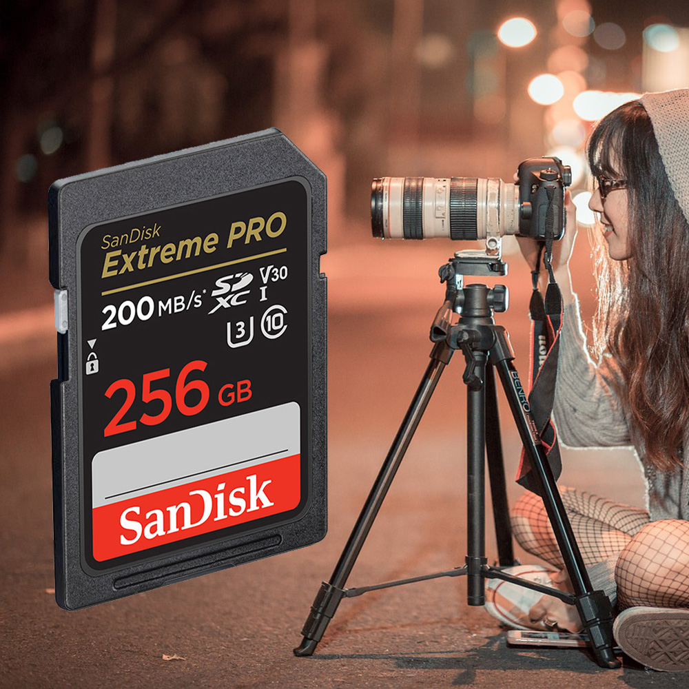 Carte SD SanDisk Ultra/Extreme/Extreme PRO UHS-I 32 Go 64 Go 128 Go 256 Go, carte mémoire flash C10 SD U3 4K V30 pour appareil photo