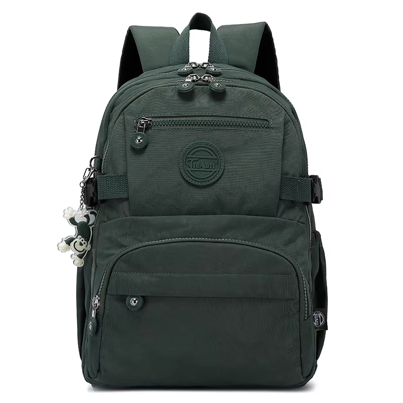 Mochila de viaje ligera Tegaote para hombre, mochila para exteriores, mochila para estudiantes de secundaria, mochila escolar para mujer, bolsa impermeable de nailon de alta calidad