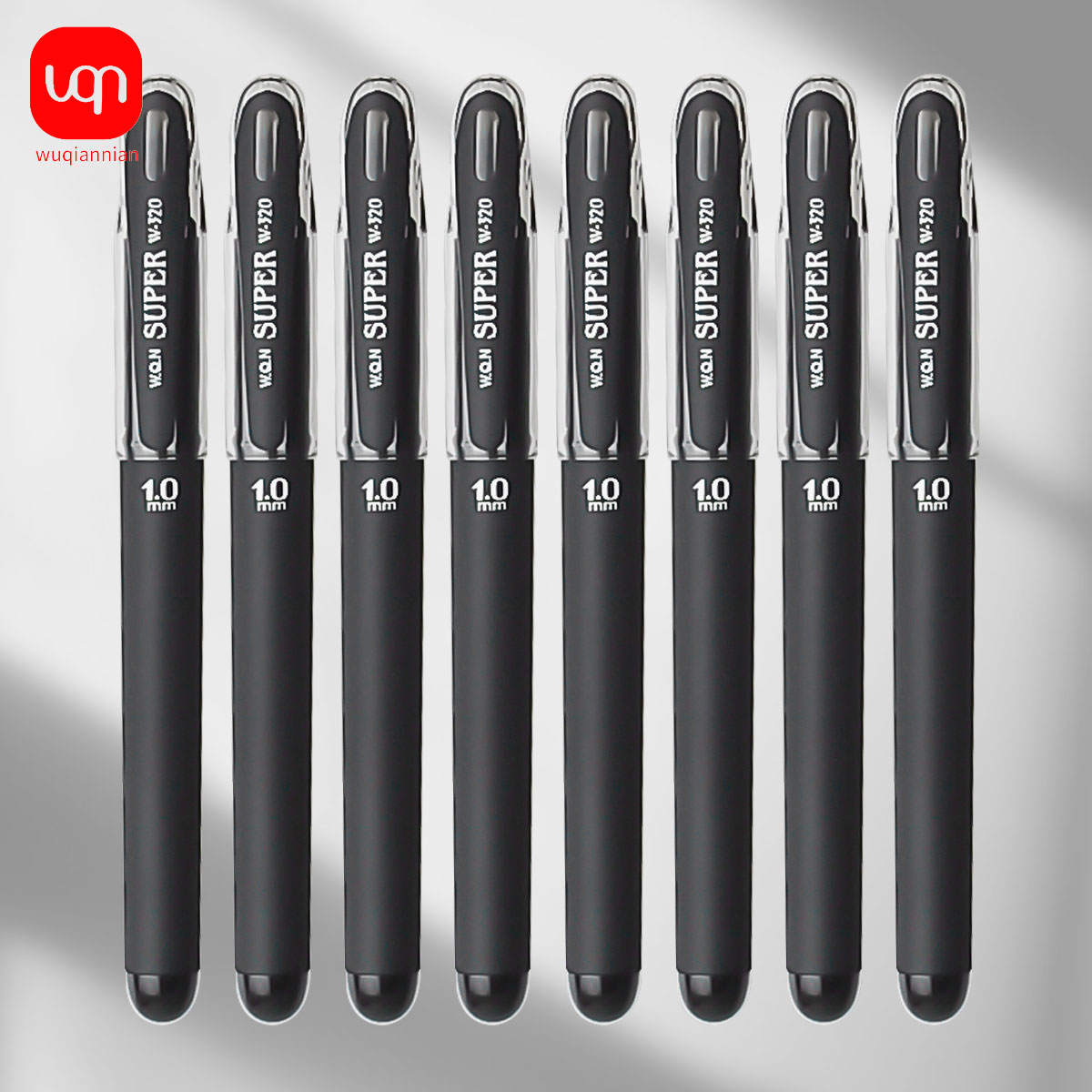 Stylo Gel haute capacité encre noire 1.0mm haute qualité très bon stylo à encre Gel d'écriture fournitures de stylo Gel pour bureau et école