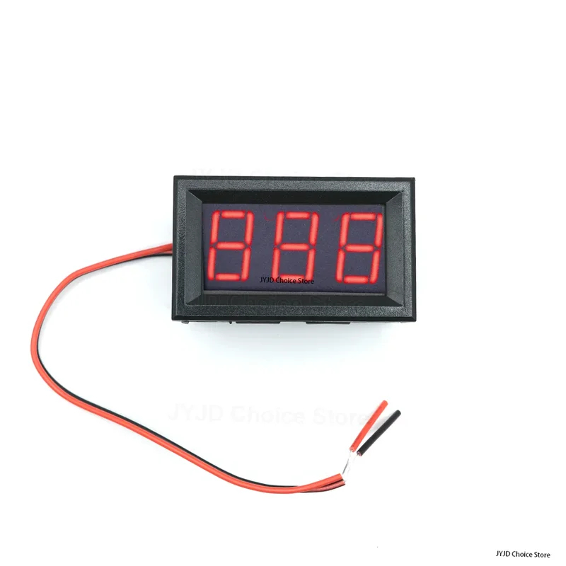 Waterdichte Mini DC Voltmeter 4.5-30V 0.56" LED Digitale Spanningsweergave Auto Motorboot Maritieme Paneelmeter