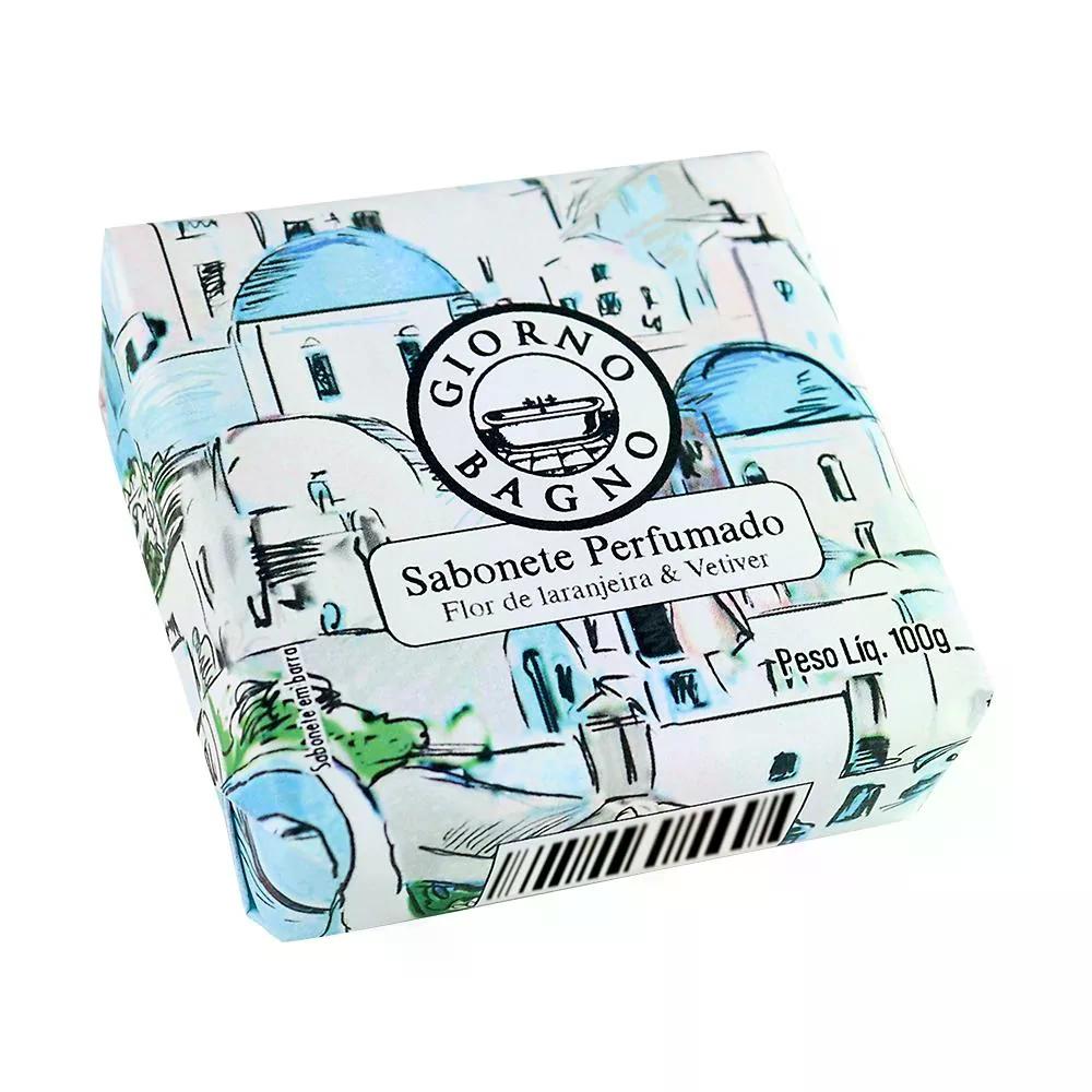 SOAP IN BAR GIORNO BAGNO ORANGE FLOWER AND VETIVER 100G