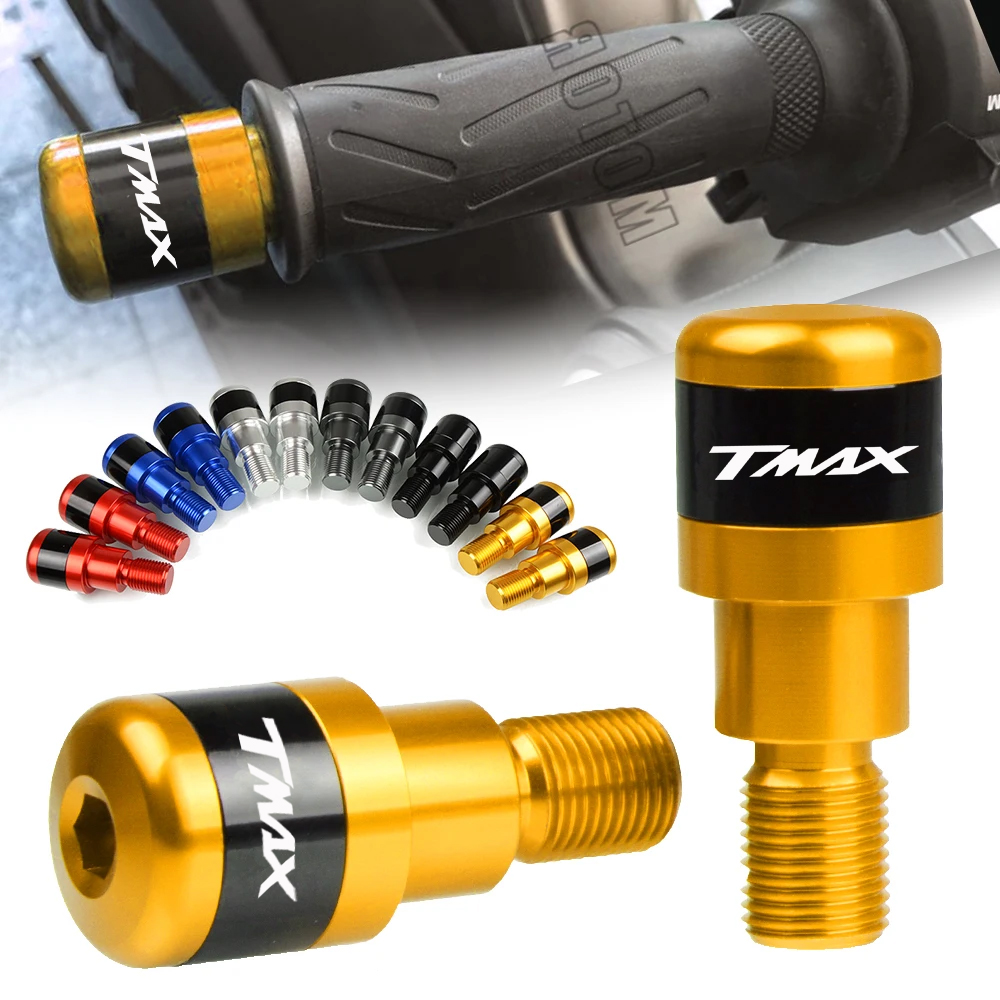Motor Scooters Stuur Grip Uiteinden Gewichten Bar End Plug Voor Yamaha TMAX 530 T MAX TMAX 560 530 500 SX DX 2016 2017 2018 2019 2020