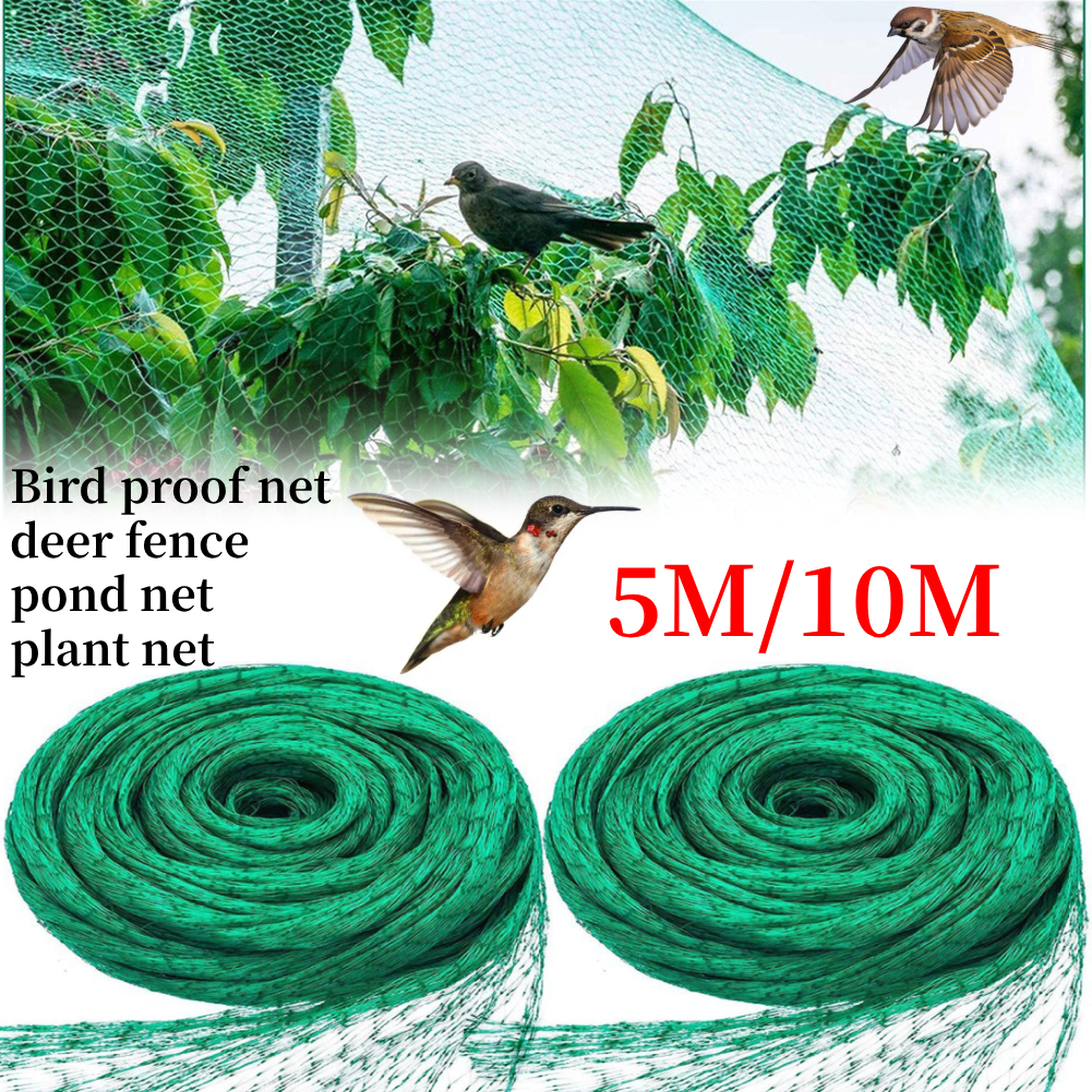 Anti-vogelnet Tuinnet Planten Boomgaard Fruitbescherming Mesh Groentennet Anti-vogelhek Herbruikbare vijverbladbescherming
