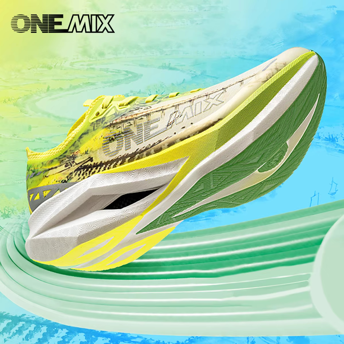 Профессиональные кроссовки ONEMIX для марафона и тренировок, мужские, с полной амортизацией, для спорта