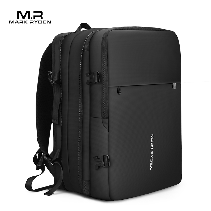 MARK RYDEN กระเป๋าเป้สะพายหลังขนาดใหญ่ผู้ชาย Rucksack 40L ขยายกระเป๋าเดินทางธุรกิจสําหรับชายเหมาะกับแล็ปท็อปขนาด 17 นิ้ว