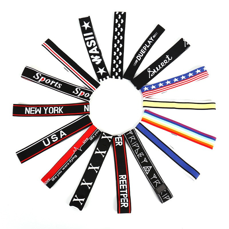 Sport unisex Yoga Fascia elastica Fasce per capelli Scrunchie Donna Ragazza Uomo Fascia per capelli Accessori per cerchi Copricapo Porta copricapo