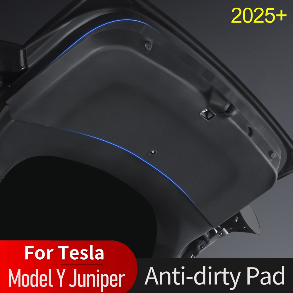 Для Tesla Model Y Premium Juniper 2025 2026, защитная накладка на багажник, коврик в багажник, антигрязная подкладка, аксессуары для интерьера из ТПЭ