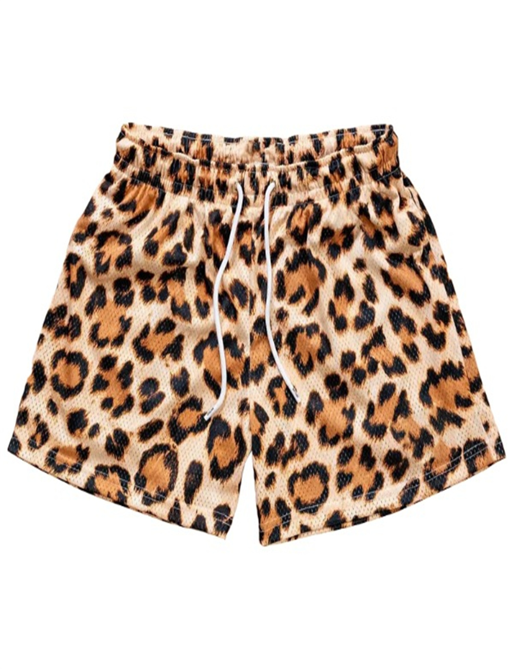 Zomer herenshorts met luipaardprint Strandshorts Klassieke mode voor heren Losse basketbalsportshorts Basketbaltrainingsshorts