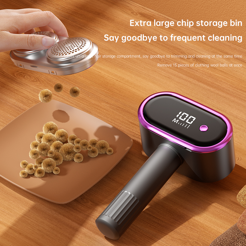 เครื่องกำจัดขุยผ้าไฟฟ้า HOMEFISH แบบชาร์จ USB เครื่องโกนขุยผ้าแบบมืออาชีพ สำหรับเสื้อผ้า