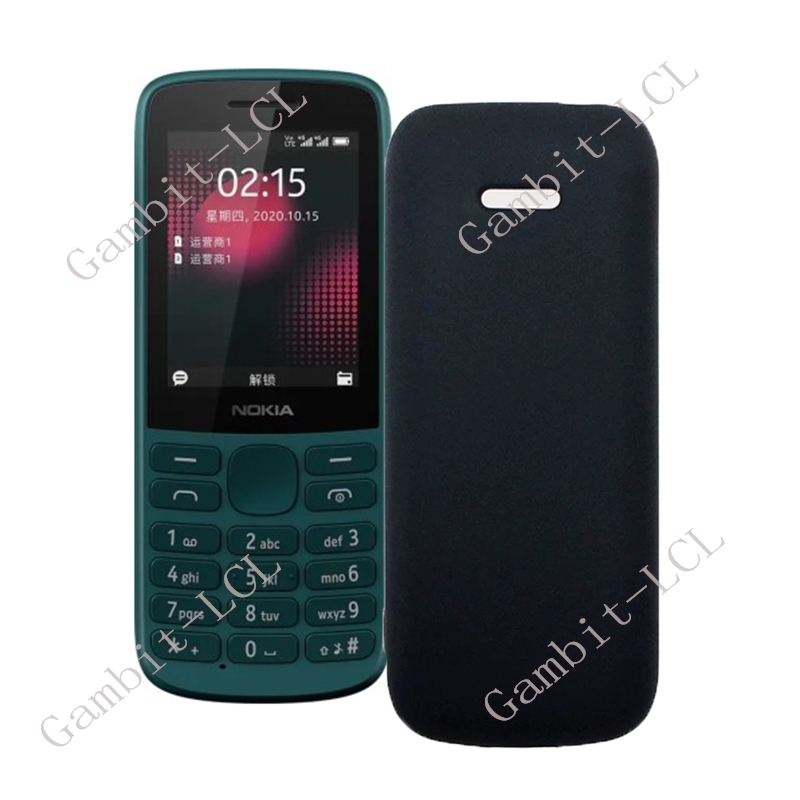 Custodia anticaduta per Nokia 215 4G 2020 Nokia215 2.4 "TA-1278 Cover posteriore antiurto originale in TPU morbido SU Nokia 215 4G