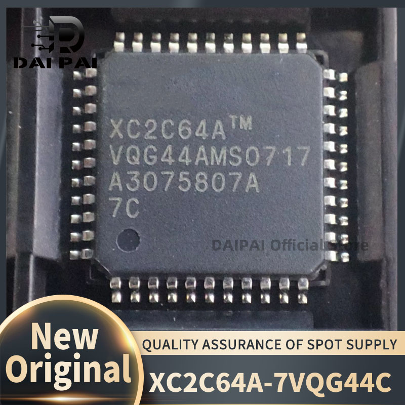(5 stuk) 100% Nieuwe originele XC2C64A-7VQG44C XC2C64A-7VQG44I QFP-44 Microcontroller MCU chip
