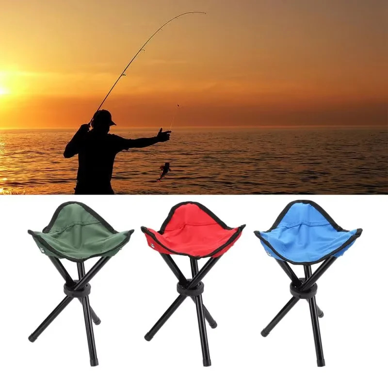 Taburete Triangular Plegable Multifuncional |   Banco Portátil para Pesca y Camping al Aire Libre