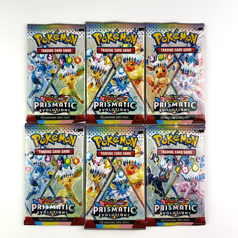 10/20 Pcs 포켓몬 카드 Prismatic 151 Evolutions 영어 부스터 배틀 포켓몬 카드 게임 Carte Trading Collection Cards