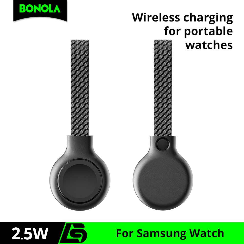 Ładowarka do zegarka Bonola Lanyard Type C do Samsung Watch Ultra 8/7/6 Classic, przenośne bezprzewodowe ładowarki do zegarków Galaxy Watch 4/3