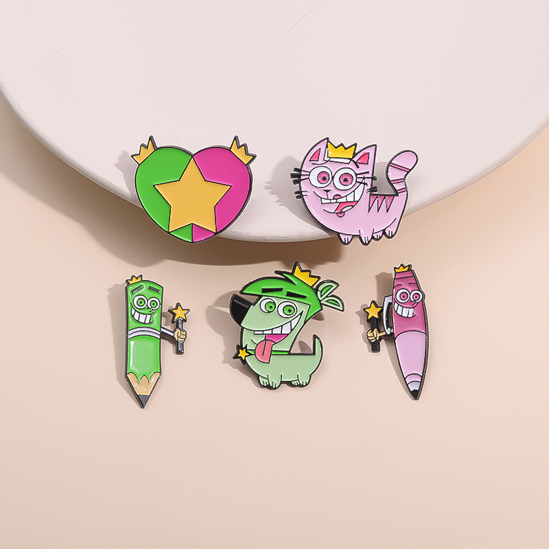 Cartoon Series Animation Enamel Pins, The Boy's Adventure Story, Lapela Anime, Broche de roupas, Mochilas, Emblemas Jeans, Jóias Fa
