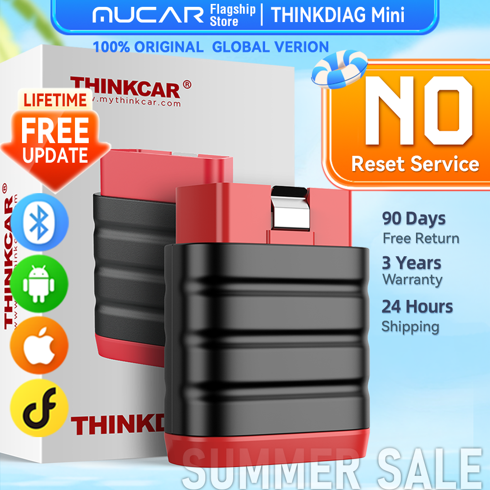 THINKCAR THINKDIAG MINI Авто OBD2 Bluetooth-сканер Полная диагностика системы Все пожизненные автомобильные диагностические инструменты для сканирования