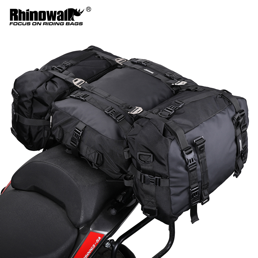 Rhinowalk wodoodporna torba motocyklowa 10L-30L MTB Road tylny stojak Pannier siedzenie na bagażnik rowerowy torba na ramię torba akcesoria motocyklowe
