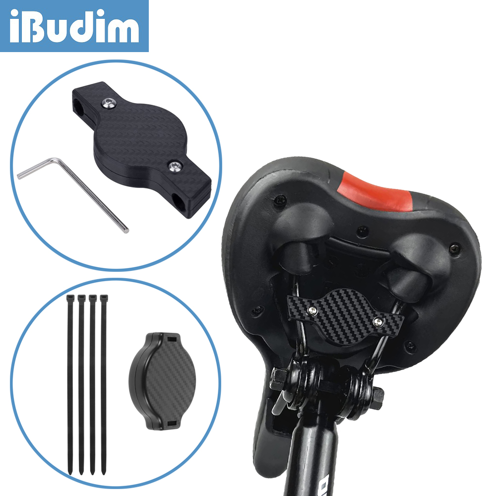 Support de vélo pour AirTag – Fixation anti-perte pour GPS de vélo de route et VTT – Étui de protection pour AirTag à fixer sur le selle de vélo
