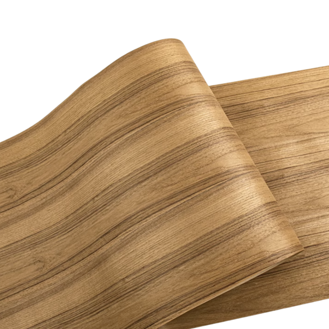 L: 2.5 metros de largura: 580mm t: 0.25mm novo folheado de teca tailandesa natural casa piso alto-falante decoração móveis renovação