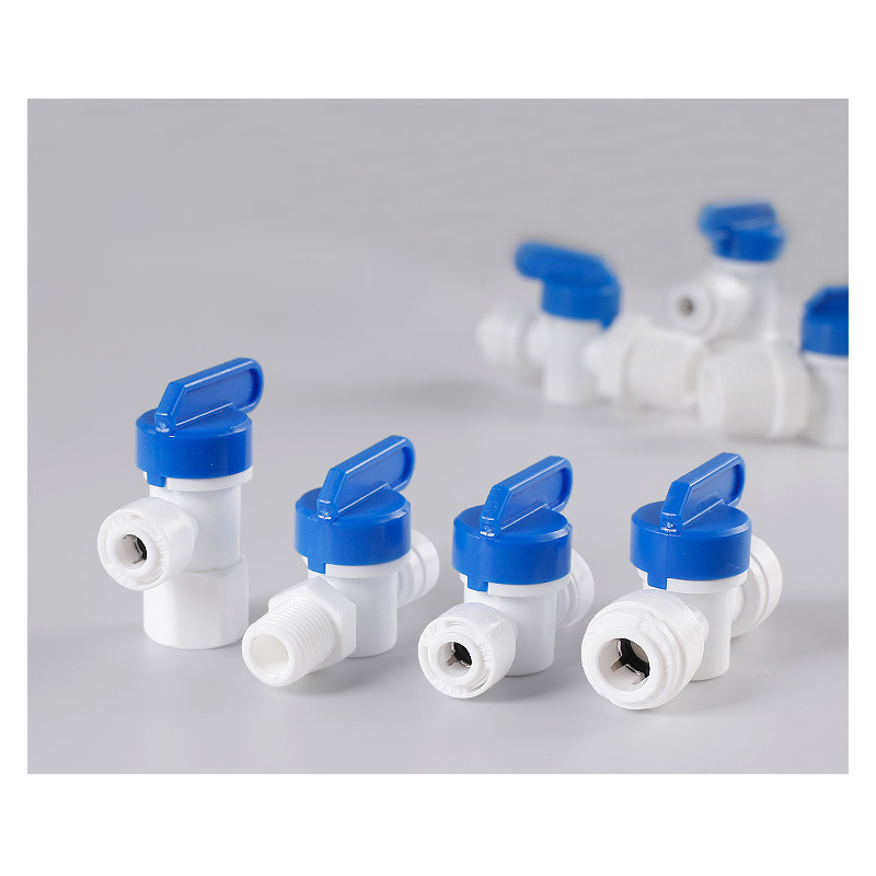 1/4 "3/8" 1/2 "オスメスネジボールバルブ RO 逆洗継手スイッチクイックコネクタ水フィルター逆浸透部品