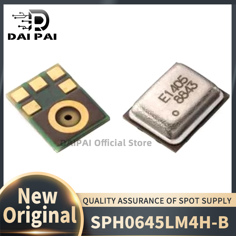 (10Pcs/Lot) 100% New original SPH0645LM4H-B SPH0645LM4H SPH0645 SMD I2S Output Digital Microphone IC Chipset